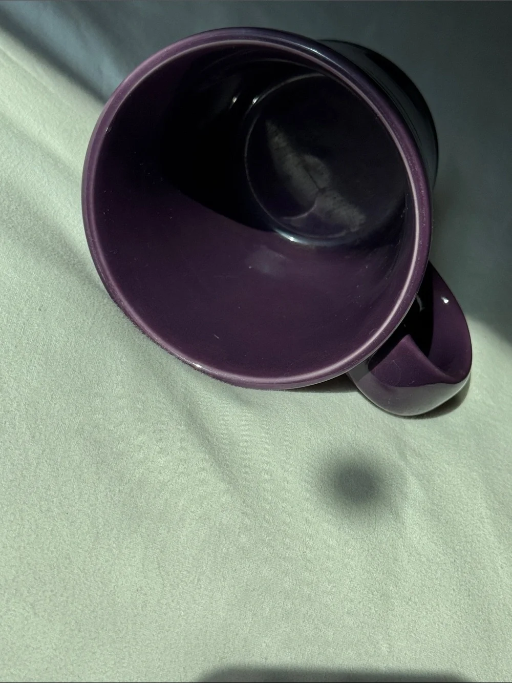 FIESTA TAPERED COFFEE MUG - MULBERRY FIESTAWARE 15 OZ